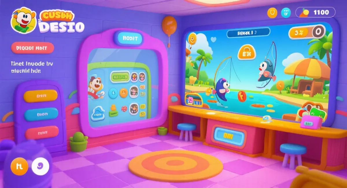 游戏大厅示意图